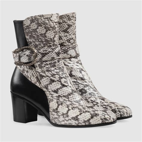 gucci sanke boots|gucci snake boots price.